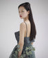 Hollow Waist Polka Dot Tutu Dress